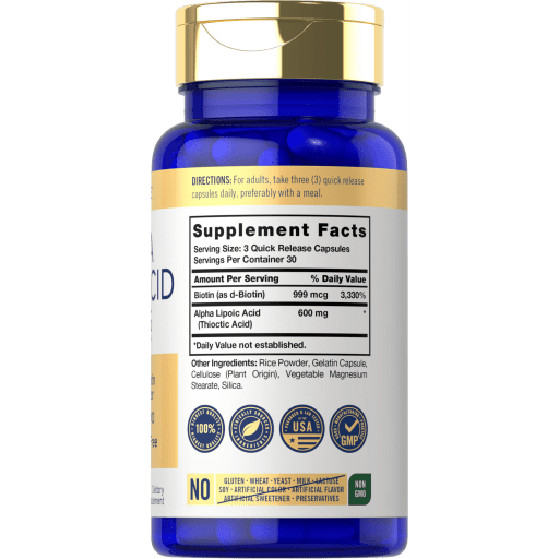 Alpha Lipoic Acid 600 mg