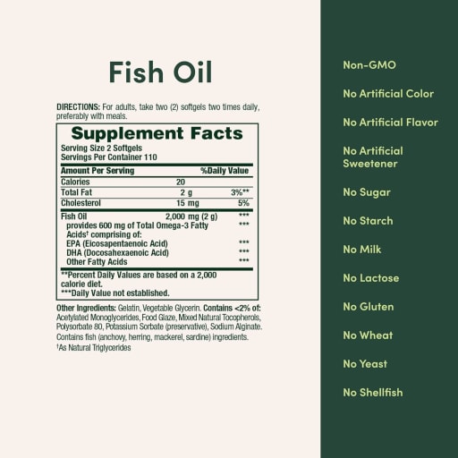 Fish Oil 1000 mg