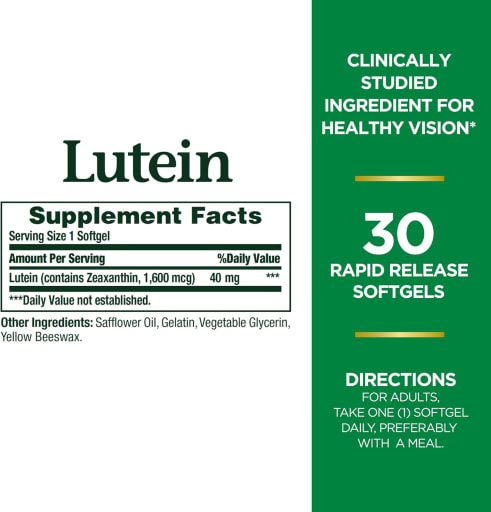 Lutein 40 mg