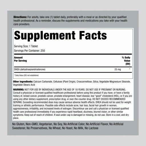 DHEA 25 mg