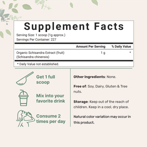 Organic Schisandra Extract