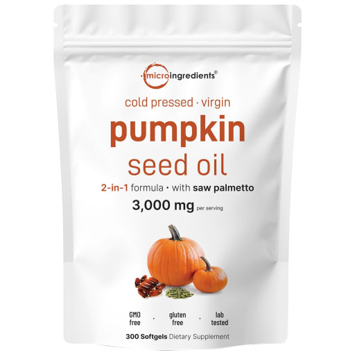 Pumpkin Seed Oil with Saw Palmetto Softgels