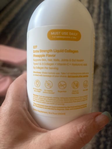 Extra strength liquid collagen