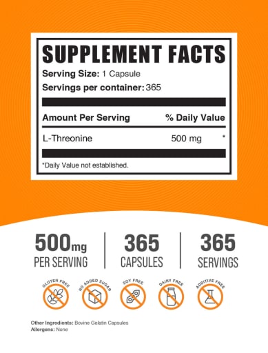 L-Threonine Capsules