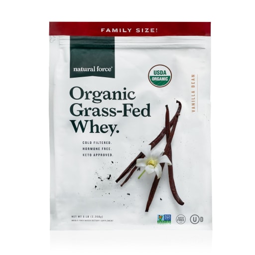 Organic Grass-Fed Whey (Vanilla Bean)