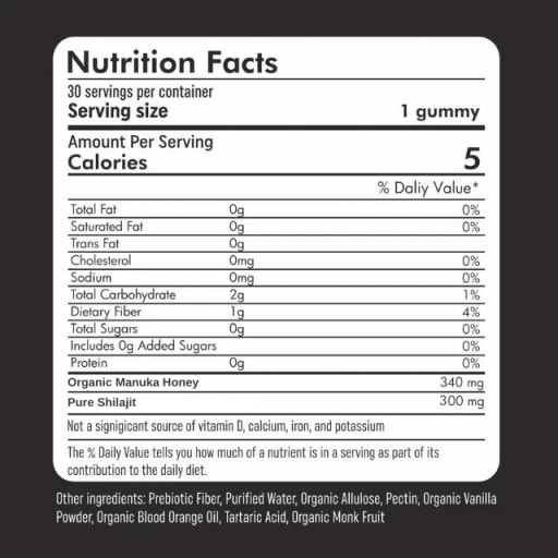 Pure Shilajit Gummies