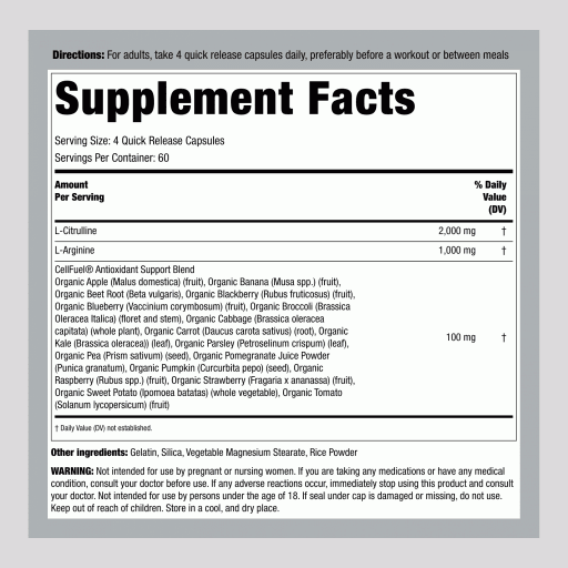 Nitric Oxide Max