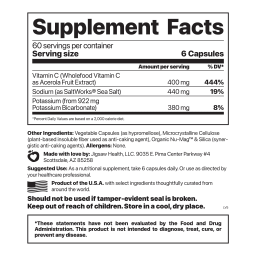 Adrenal Cocktail + Wholefood Vitamin C