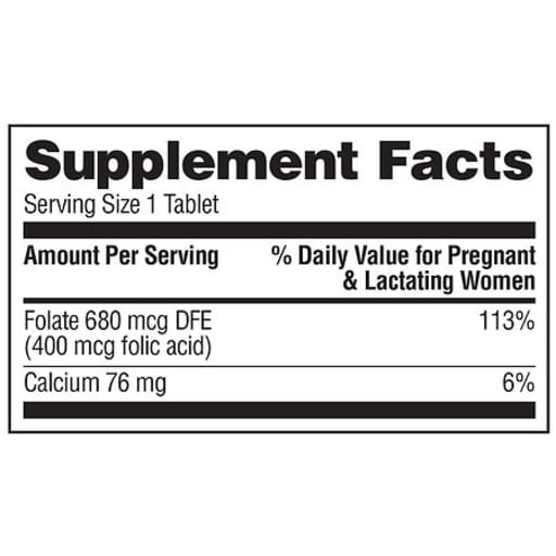 Folic Acid 400 mcg