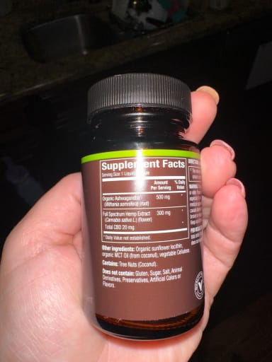 CBD + Ashwagandha 20 mg