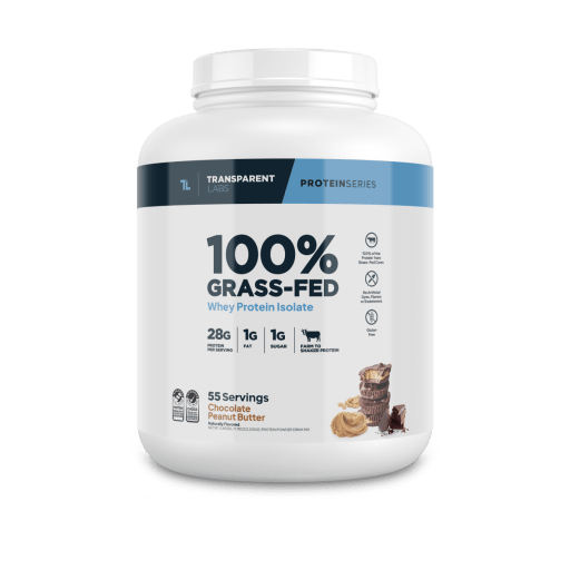 100% Grass-Fed Whey Protein Isolate (Chocolate Peanut Butter)
