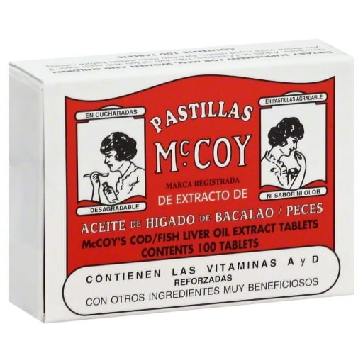 McCoy's Cod / Fish Liver Oil Extract