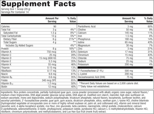 MetaKids Nutrition Powder (Chocolate)