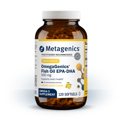 OmegaGenics Fish Oil EPA-DHA 500 (Lemon)