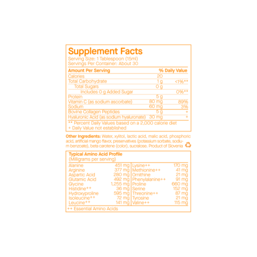 E27 Extra Strength Liquid Collagen (Pineapple)