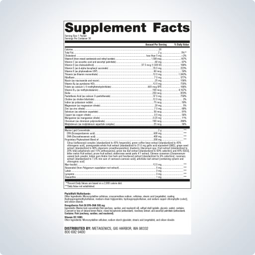 Wellness Essentials Daily Packs