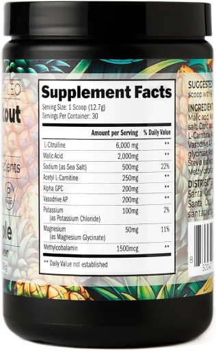 Pre-Workout Powder (Pineapple)