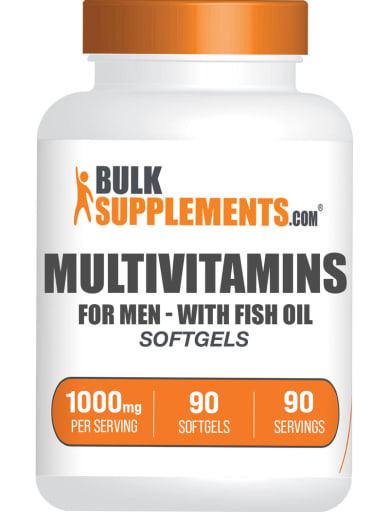 Multivitamins For Men - With Fish Oil