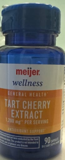 Tart Cherry Extract 1200 mg