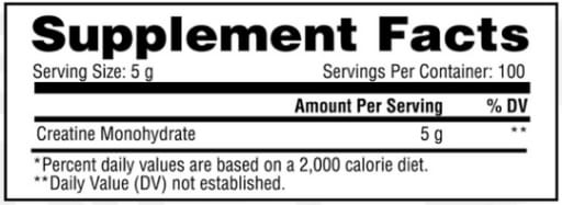 Creatine Pure Pharma Grade (Unflavored)