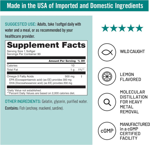 OMEGA-3 500 mg