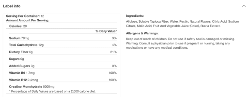 Zero Sugar Creatine Gummies