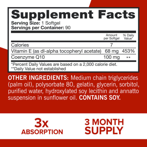 Ultra CoQ10 100mg Softgels