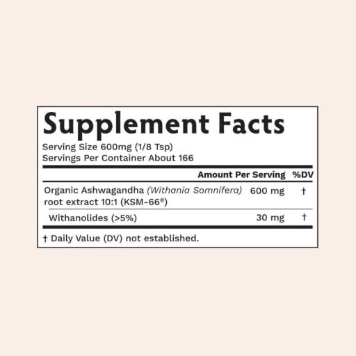 Ashwagandha KSM-66 Powder