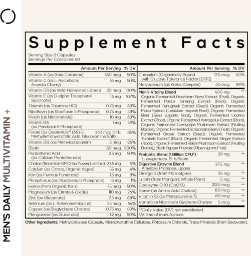 Men's Fermented Multivitamin