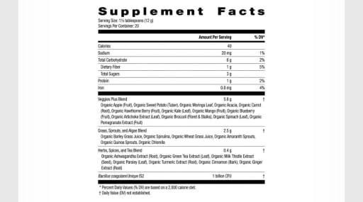 Plant-Based Greens Booster