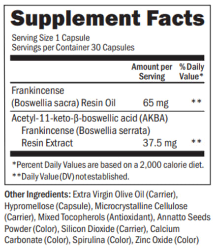 Frankincense Boswellic Acid Complex