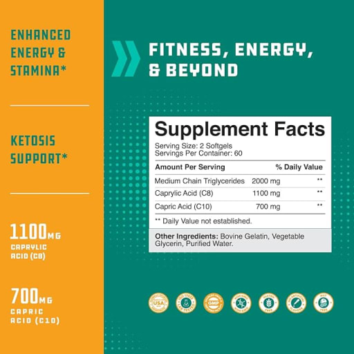 MCT Oil 2000 mg