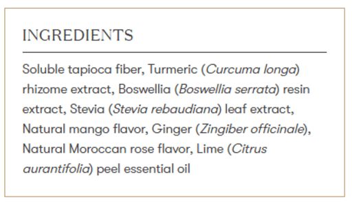 Golden Turmeric - Mango Rose