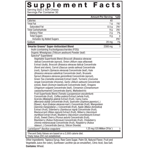 Smarter Greens Chews