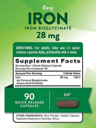 Easy Iron 28 mg