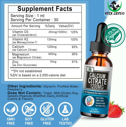 Calcium Citrate 1200 mg