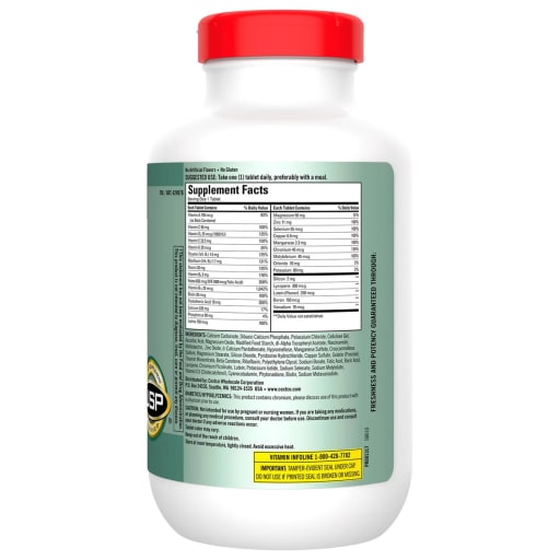 Adult 50+ Mature Multi Vitamins & Minerals Tablets