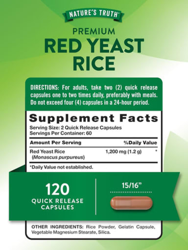 Red Yeast Rice 1200 mg