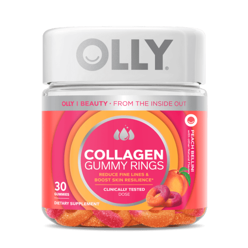 Collagen Gummy Rings (Peach Bellini)