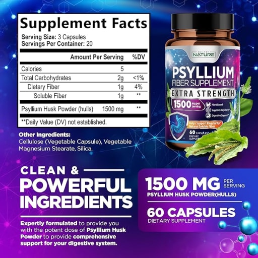 Psyllium Fiber Supplement