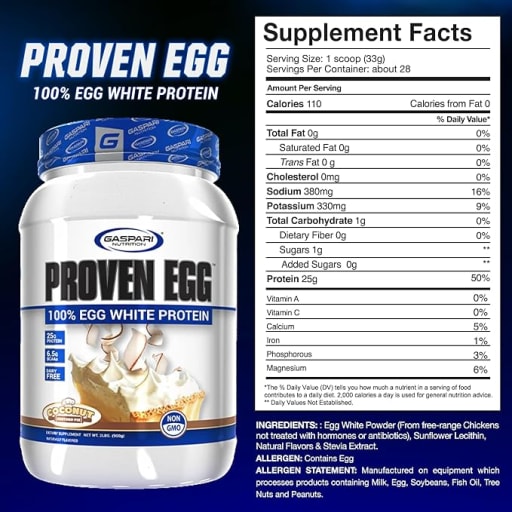 Proven Egg (Coconut Custard)