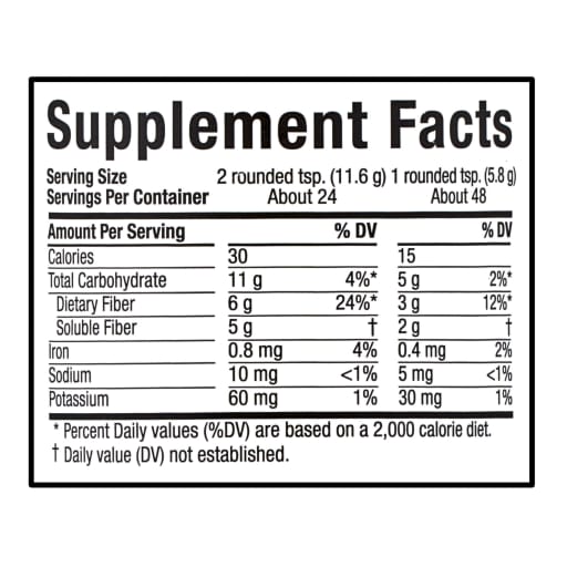 Daily Fiber Sugar Free (Orange Smooth)