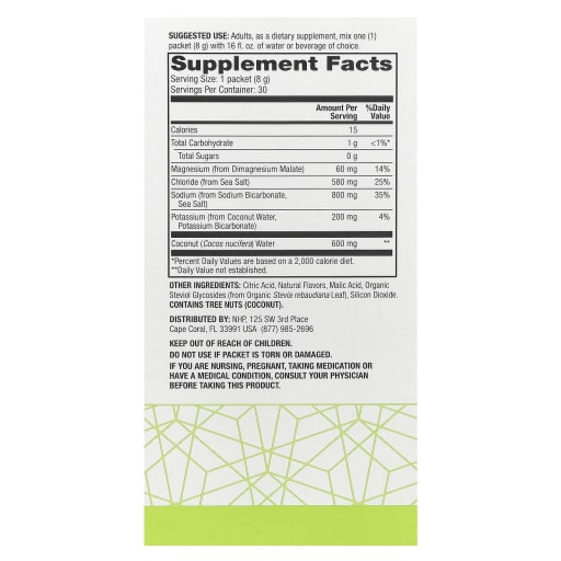 Pure Powder Electrolytes (Lemon Lime)