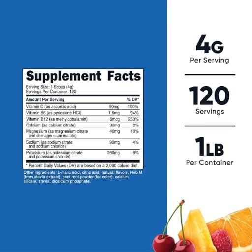 Electrolyte Complex Powder (Fruit Punch)