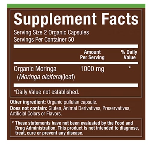 Organic Moringa