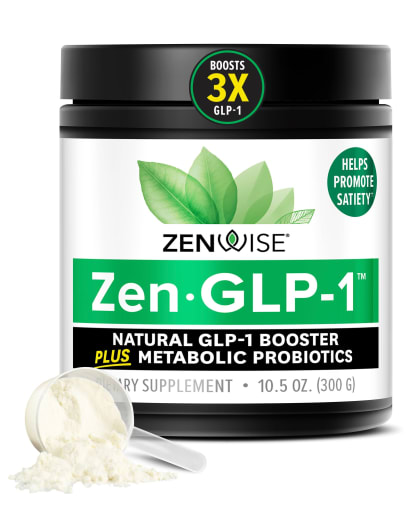 zenwise zen glp 1 Health Daily Probiotic Fiber Supplement with Martinique effective results Zenwise Health ZenGLP-1, GLP-1 natural