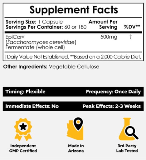 EpiCor Capsules 500 mg