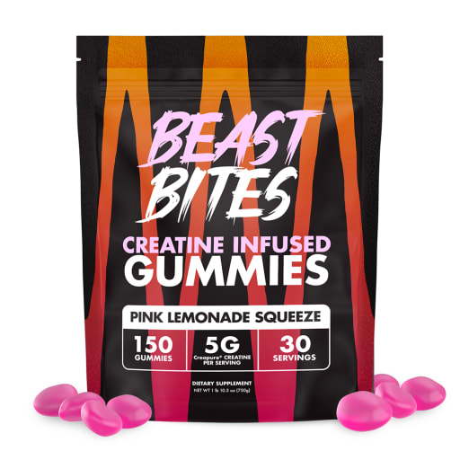 Creatine Infused Gummies (Pink Lemonade Squeeze)