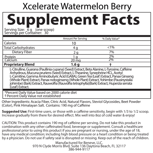XCelerate (Watermelon Berry)