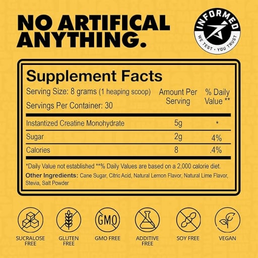 Instantized Creatine (Sweet Lemonade)